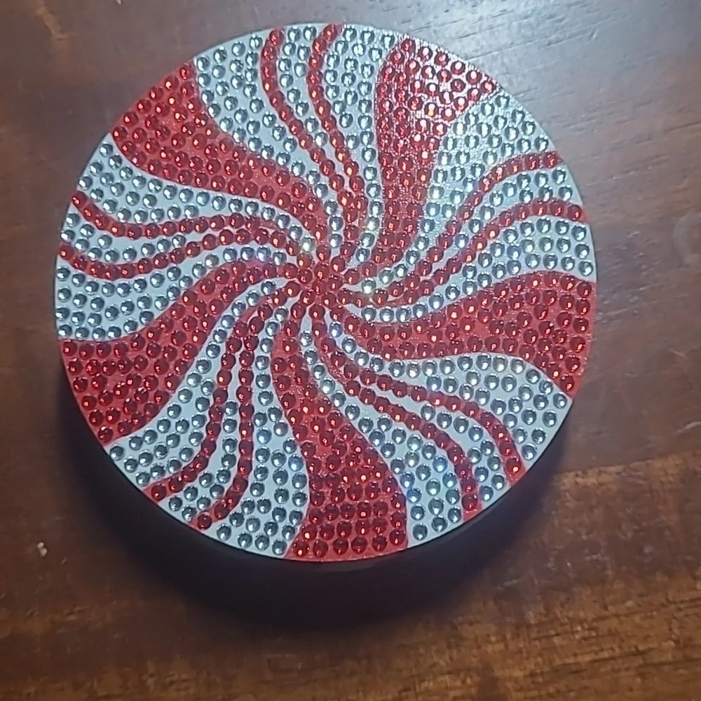 Rhinestone Christmas Coasters - Picture 11 of 14